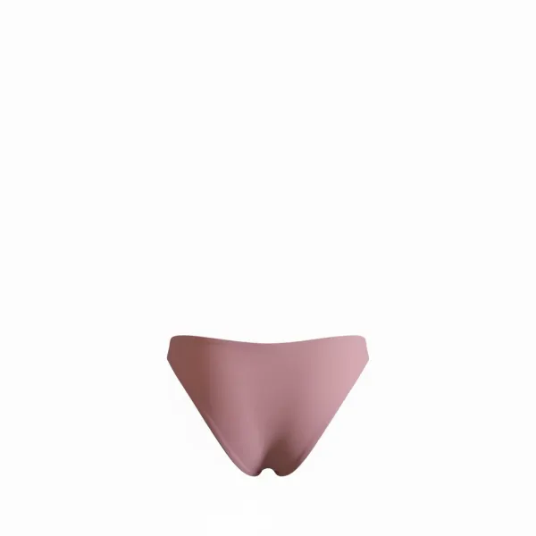 MYA  Γυναικείο Set Bikini Τριγωνάκι με ανάγλυφη textured δαντέλα στο επάνω μέρος σε απαλό ροζ χρώμα και δετό σλιπ brazil pink MP5236 