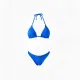 Modern Ocean Γυναικείο Set Bikini Τριγωνάκι με ρυθμιζόμενο στρινγκ σε γαλάζιο χρώμα 9310 light blue