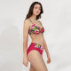 Ysabel Mora Γυναικείο Σετ Μπικίνι Bikini Set Minimizer χωρις Ενίσχυση για Μεγάλο Στήθος E Cup Ροζ Φούξια 81743