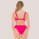 Self Γυναικείο Set bikini φούξια straples με υπέροχη ενίσχυση & για μεγάλο στήθος Luxury Swimwear Pink S730V1SG1.2F