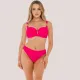 Self Γυναικείο Set bikini φούξια straples με υπέροχη ενίσχυση & για μεγάλο στήθος Luxury Swimwear Pink S730V1SG1.2F
