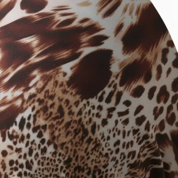 Modern Ocean Γυναικείο Top Bikini τρίγωνο με animal print C-6243.3