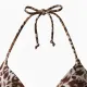 Modern Ocean Γυναικείο Top Bikini τρίγωνο με animal print C-6243.3