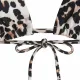 Modern Ocean Γυναικείο Top Bikini τρίγωνο με animal print C-6243.1