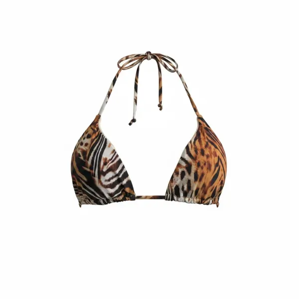 Modern Ocean Γυναικείο Top Bikini τρίγωνο με animal print C-6243.2