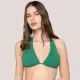 Luna Γυναικείο Πράσινο σμαραγδί Forest Green Τριγωνάκι Πολυμορφικό Μαγιό με Αφαιρούμενη Επένδυση 92066 Blue Sense Τriangle Τrasformer 