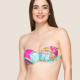 Luna Γυναικείο Μαγιό Top Strapless Push Up Πολύχρωμο 94280 Madison Summer Collection 2024