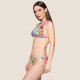 Luna Γυναικείο Μαγιό Top Τριγωνάκι Push Up 94281 Madison Summer Collection 2024 Multicolour