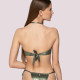 Luna γυναικείο μαγιό Fade strapless δετό με αποσπόμενες cup ιριδίζον πράσινο Swimwear Summer Collection 94510 Luna γυναικείο μαγιό Fade strapless δετό με αποσπόμενες cup ιριδίζον πράσινο Swimwear Summer Collection 94510