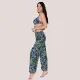 Luna Γυναικείο Bikini Top Balconette με Floral Snake Print σε Πράσινες & Μωβ Αποχρώσεις ,Blossom μπικίνι C/D 94723