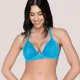 Luna Γυναικείο Top double push up τρίγωνο μαγιό AURA   Summer Collection 94882 Τυρκουάζ Turquoise