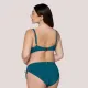 Luna Blue Sense Γυναικείο Σουτιέν Μαγιό για Μεγάλo Στήθος Βalconette Χωρίς Ενίσχυση πετρολ  91927