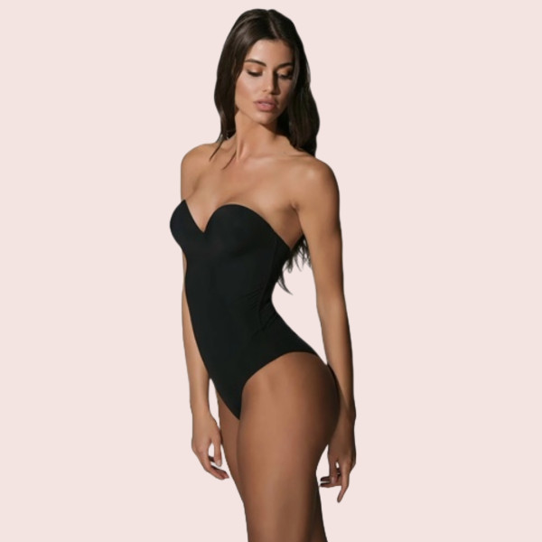 Luna Secret Sense Γυναικείο Μαύρο Κορμάκι Body Shaper Molded 11094 Black