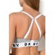 DKNY Wirefree Push Up Bra Αθλητικό Σουτιέν Αμπάνελο με Ενίσχυση Γκρί DK4518/ST1