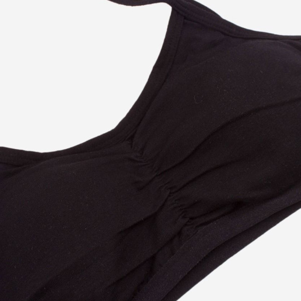 Biyo Βαμβακερό Σουτιέν Μπουστάκι Εφηβικό Μαύρο 119