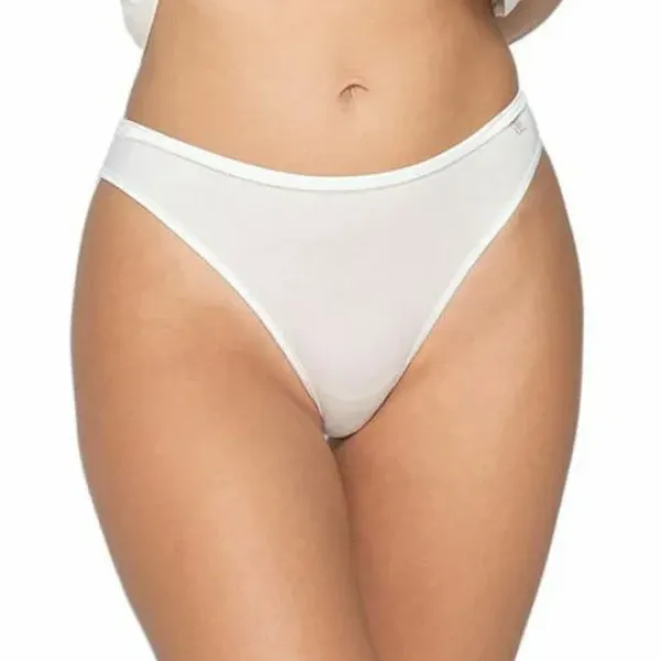 Luna Γυναικείο Λεύκο Sexy Εσώρουχο Brazil Tencel Micromodal brazilian brief 24500 white 