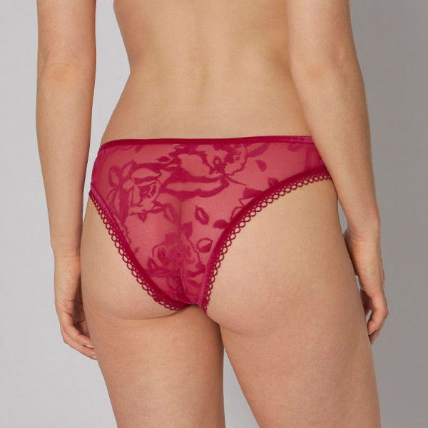 Triumph Velvet Rose Spotlight Brazilian Γυναικείο Σλιπ Κόκκινο 10205591-2370