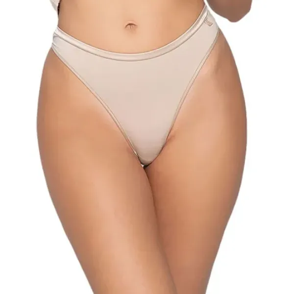 Luna Γυναικείο Μπέζ Sexy Εσώρουχο Brazil Tencel Micromodal brazilian brief 24500 beige