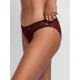 Dorina  Γυναικεία εσώρουχα   brief slip culotte Σετ 1+1 δώρο Μπέζ -μπορντώ το ένα με δαντέλα FXBF0087LA189-2X0493