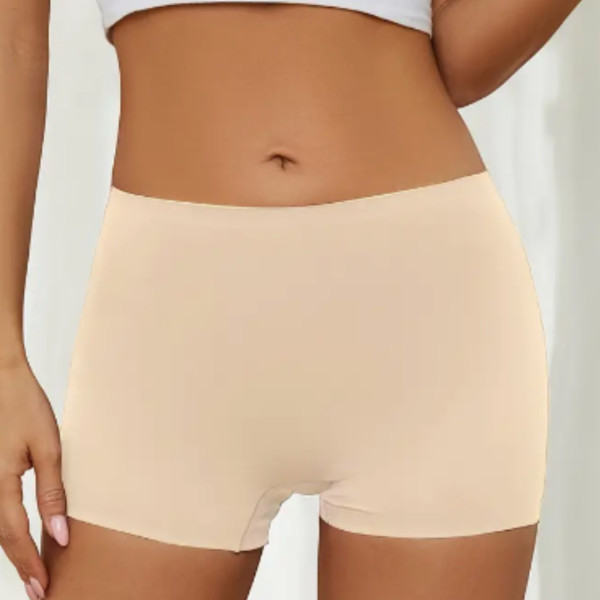 Dreams Basic Γυναικείο Μποξεράκι Boyshort απο Premium Modal ύφασμα Μπέζ 897