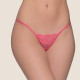 Milena G-String Micro Thin Lace Στρίνγκ Δαντέλα Καρπουζί 006310