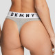 DKNY Βαμβακερό Στρίνγκ Γκρί  DK4529-Y3T Boyfriend Cozy Thong