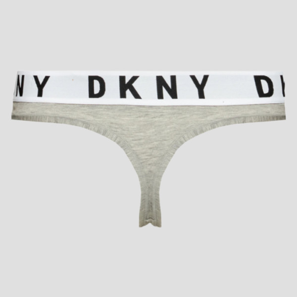 DKNY Βαμβακερό Στρίνγκ Γκρί  DK4529-Y3T Boyfriend Cozy Thong