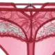 Dorina Jemma slip thong κόκκινο δίχτυ με δαντελένιες λεπτομέρειες FXTH0013LA185-RD0044