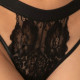 Milena by Paris Γυναικείο sexy εσώρουχο String Tanga Lace 007643 BLACK