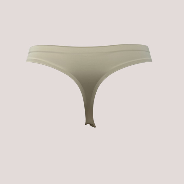 Γυναικείο Οικονομικό Εσώρουχο Laser Cut Invisible String 8982 Beige Μπεζ