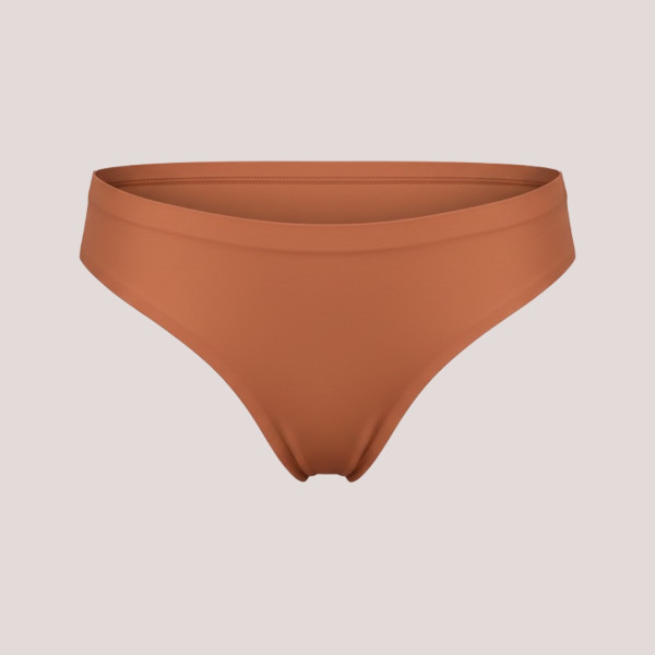 Γυναικείο Οικονομικό Εσώρουχο Laser Cut Invisible String 8982 ORANGE Πορτοκαλί