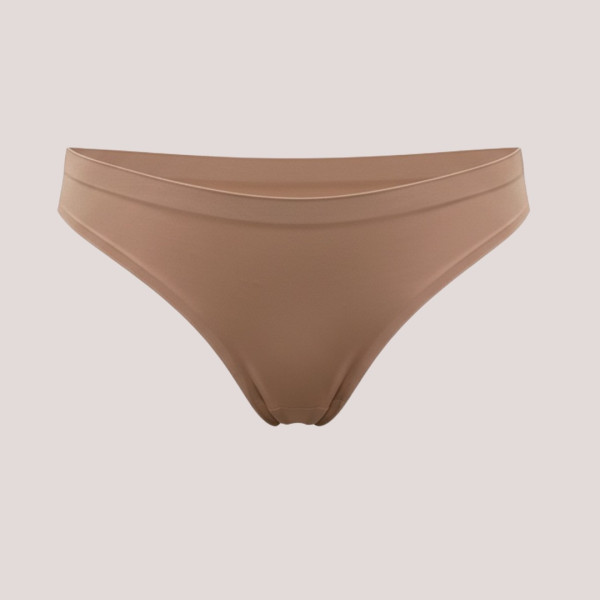 Γυναικείο Οικονομικό Εσώρουχο Laser Cut Invisible String 8982 Σάπιο μήλο