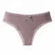 Σλίπ String βαμβακερό με δαντέλα στις άκριες Rosa Juno ροζ 85-825 pink
