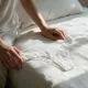 Σλίπ String βαμβακερό με δαντέλα στις άκριες Rosa Juno λευκό  85-825 white