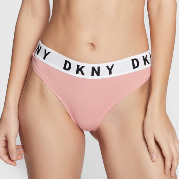 DKNY Βαμβακερό Στρίνγκ Ρόζ DK4529-I290Y Boyfriend Cozy Thong