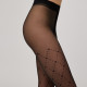 Ysabel Mora Special Collection Tights Hearts Καλσόν με Σχέδιο Καρδιές 20 DEN Μαύρο 16604