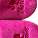  Barbie Παιδικές Ζεστές Παντόφλες Κλειστές Χνουδωτές Φούξια