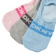 DKNY Γυναικείες Βαμβακερές χαμηλές Κάλτσες no show socks Σετ 3τεμ διάφορα χρώματα ροζ,γκρι,γαλάζιο  S4-0424 Νο 37-40