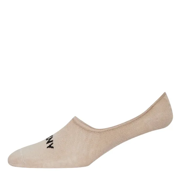 DKNY Γυναικείες Βαμβακερές χαμηλές Κάλτσες no show socks Σετ 3τεμ διάφορα χρώματα λευκό,μαύρο,μπέζ   S4-0561 Νο 37-40
