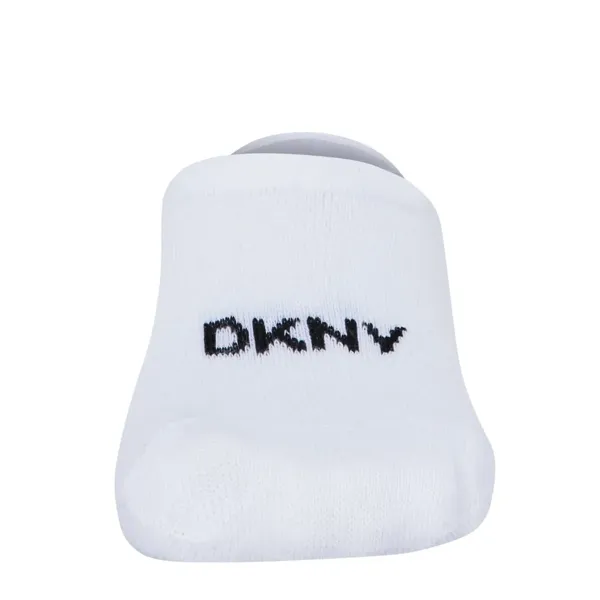 DKNY Γυναικείες Βαμβακερές χαμηλές Κάλτσες no show socks Σετ 3τεμ διάφορα χρώματα λευκό,μαύρο,μπέζ   S4-0561 Νο 37-40