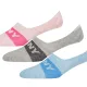 DKNY Γυναικείες Βαμβακερές χαμηλές Κάλτσες no show socks Σετ 3τεμ διάφορα χρώματα ροζ,γκρι,γαλάζιο  S4-0424 Νο 37-40