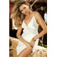 DKaren Justine Nightdress Γυναικείο Νυχτικό Εκρού JUSTINE