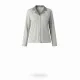 Arcan homewear γυναικεία γκρί grey  πιτζάμα πολυτελείας με κουμπιά και γιακά με λεοπάρ σχέδια 