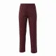 Arcan homewear γυναικεία μοντέρνα Μπορντώ βελουτέ πιτζάμα με κουμπιά & παντελόνι ίσιο  πουά Plus sizes 50851.4.BORDO