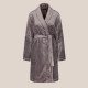 Triumph Robes Γυναικεία Σκούρο γκρί Ζεστή Ρόμπα fleece 10216526-3091