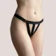  Milena by Paris Γυναικείο Μαύρο Super Sexy Σετ με φαρδιά λάστιχα  009201