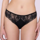 Luna Venus Γυναικείο Μαύρο εσώρουχο με δαντέλα brazilian brief 25500 Black