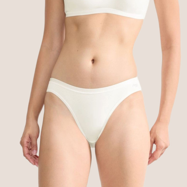 Sloggi Go Daily γυναικείο Cotton mini Σλιπ 3 Τεμάχια  Λευκό 10222320 00GZ