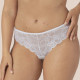 Triumph Tempting Lace Γυναικείο Σλίπ Brazil Δαντέλα Λευκό 10182559-0003 Brazilian String Νυφική συλλογή