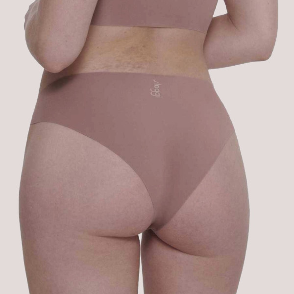  Sloggi ZERO Feel 2.0 High leg γυναικείο invissible εσώρουχο ψηλόμεσο Marron σάπιο μήλο 10217838.1141/H2